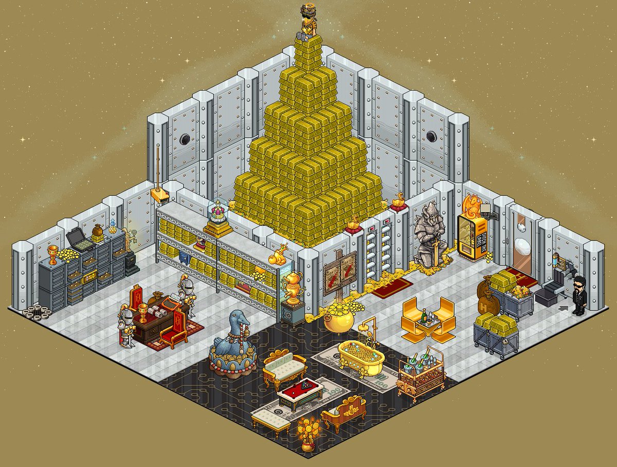 The Vault has a new edition.. 👑 &amp; now links to the bank of <a href="/habbothousand/">Thousand</a> 💰 <a href="/Habbo/">Habbo</a> #Habbo