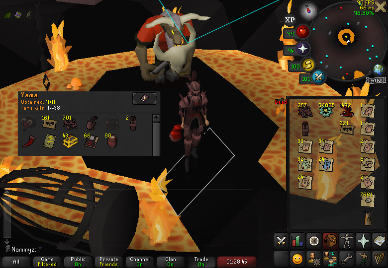 yama completed, all duo kc