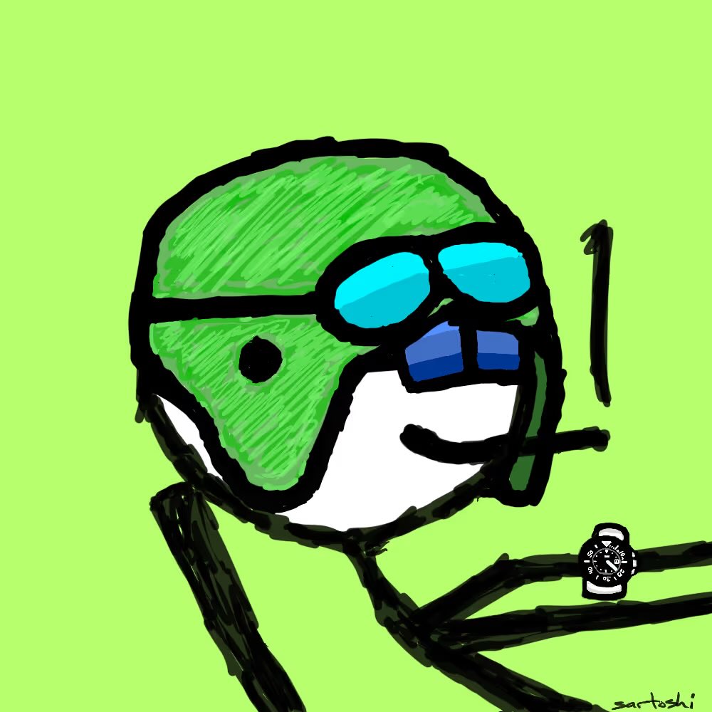 Went shopping today, and got my captain’s license mfer!

Goggles off but shades stay on! 

MFERS are the alpha. Always has been! 

#mfers <a href="/sartoshi_rip/">sartoshi</a>