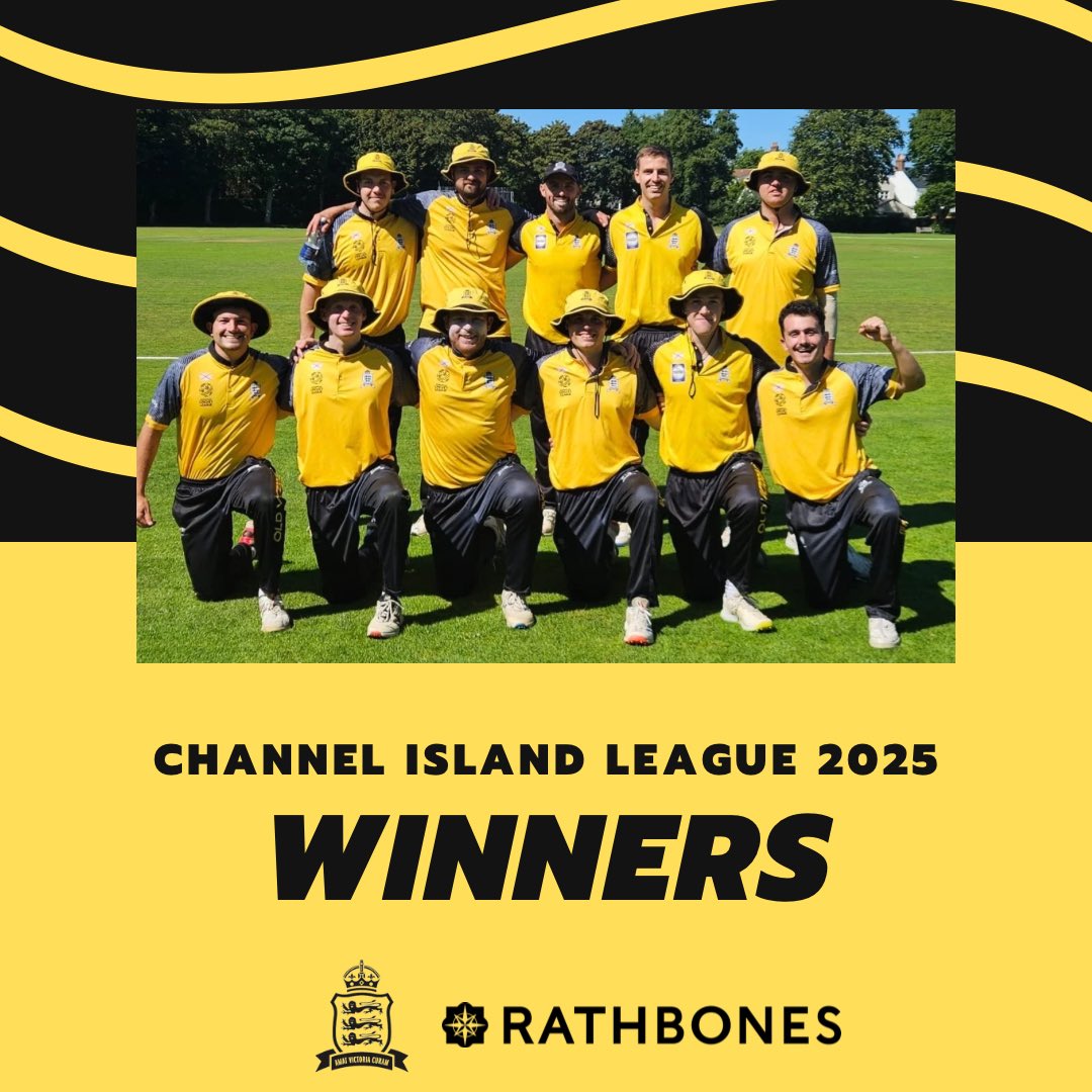 ovcricket's tweet photo. 🏆 After 13 years… WE’RE CHAMPIONS! 🏆

Unbeaten: 6 from 6 in the Channel Islands 45 Over League! 🔥

💥 1,200+ runs across the tournament
 🏏 One unforgettable season.

Huge thanks to all our players &amp; supporters this year 👏

⚫️🟡 https://t.co/fjGOzfYf1g