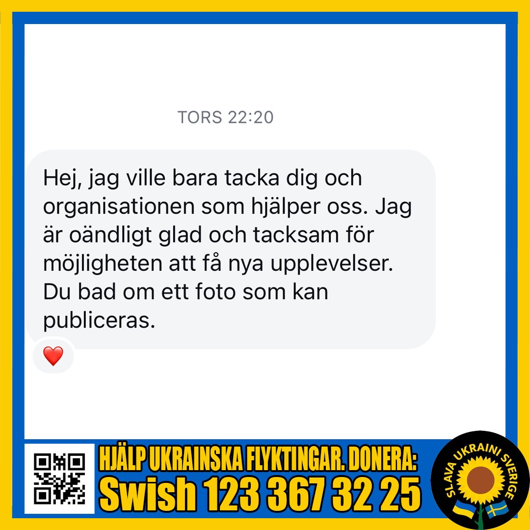 Slava Ukraini Sverige 🌻🇺🇦🇸🇪 tweet media