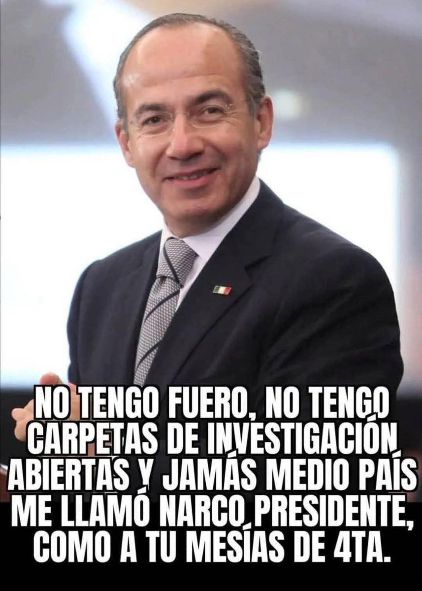 a_aaron666's tweet photo. @sinson2012 @Luisfecalderonz @FelipeCalderon https://t.co/oRpA22voaQ