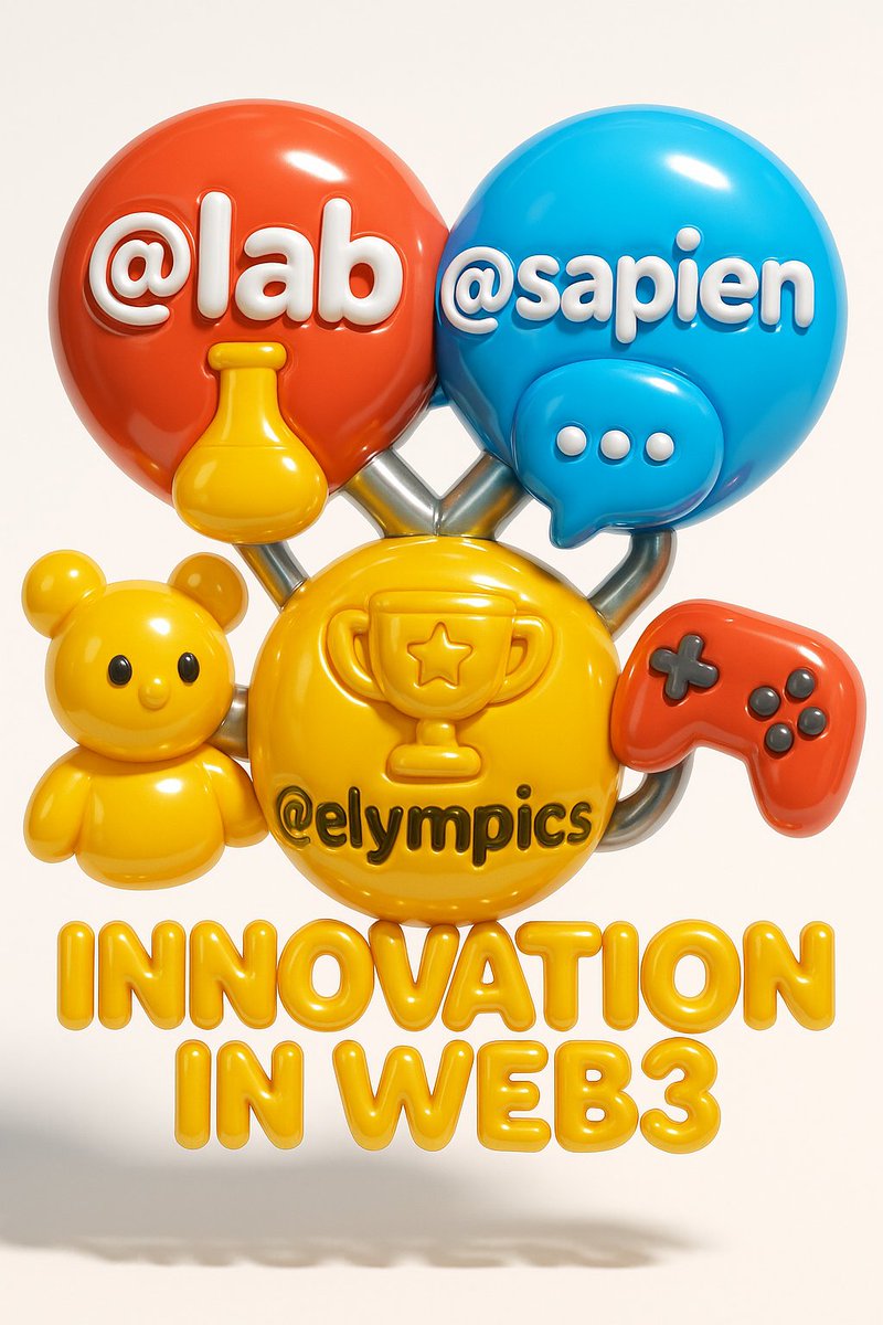 In the world of Web3, true innovation is represented by <a href="/LABtrade_/">LAB</a>, <a href="/JoinSapien/">Sapien</a>, and <a href="/elympics_ai/">Elympics</a>!

<a href="/LABtrade_/">LAB</a> is empowering creativity and fresh ideas through a decentralized ecosystem, giving every user real ownership and transparency.
<a href="/JoinSapien/">Sapien</a> is redefining social