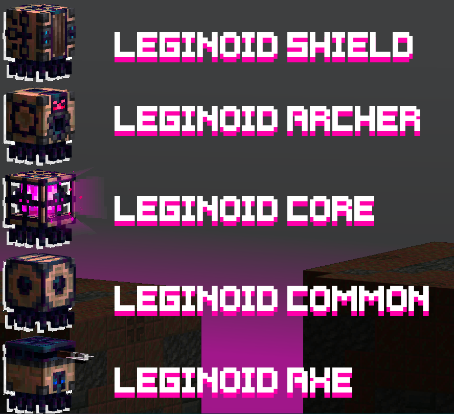 leginoids   

#Minecraft #BlockBench #3d #TrialChamber