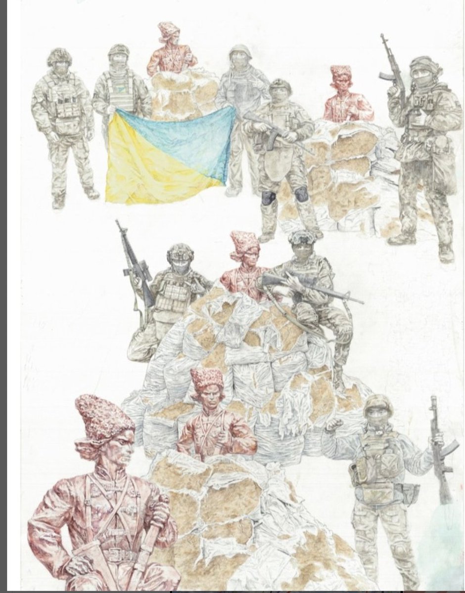 On the 9th of August, Ukrainian artist and anarchist Davyd Chichkan died defending his homeland. His artworks were about social injustice and politics, but after he joined UAF, they mainly focused on his experiences and anarchists/antiauthoritarians fighting for Ukrainian freedom