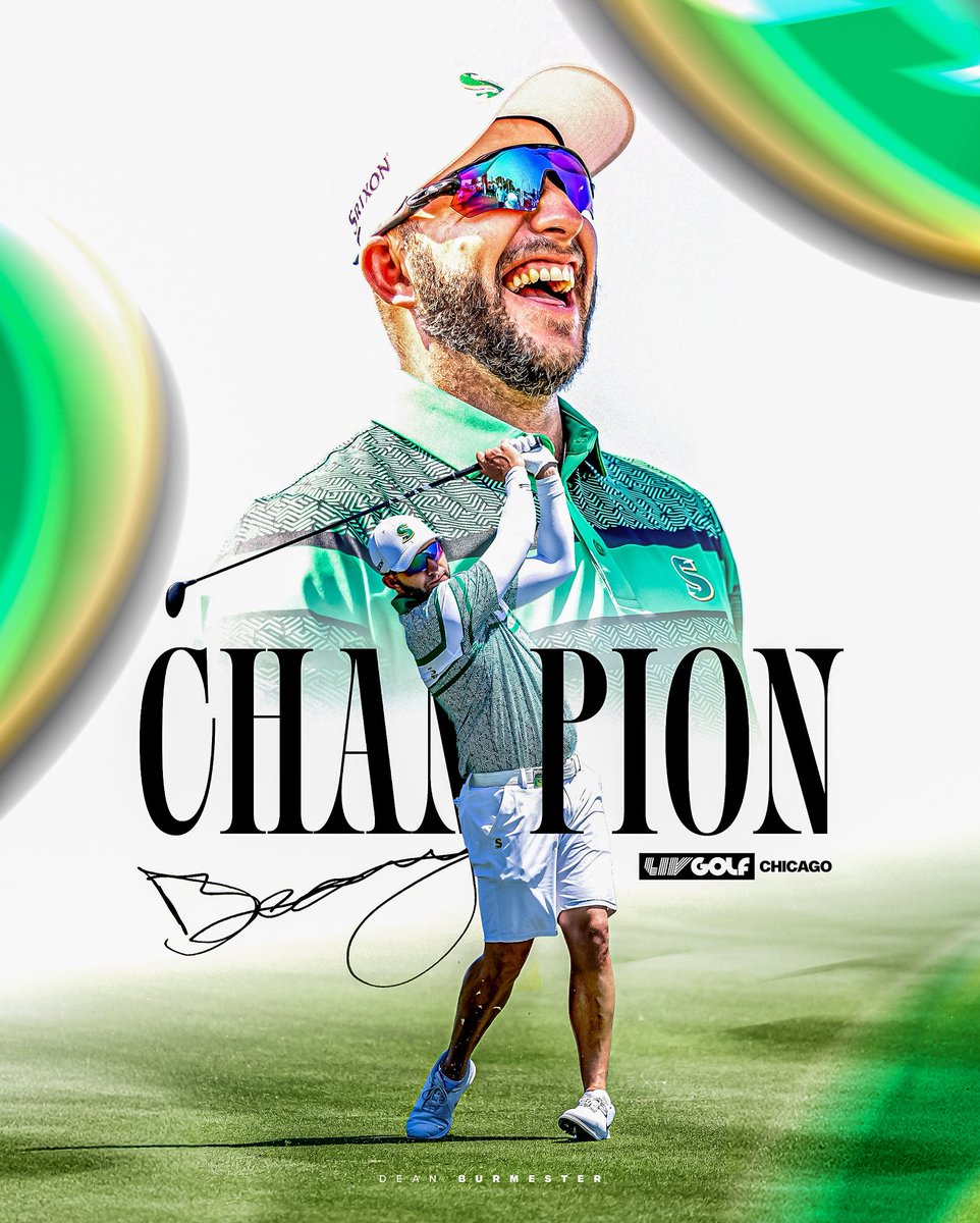 livgolf_league's tweet photo. DEAN BURMESTER IS YOUR LIV GOLF CHICAGO INDIVIDUAL CHAMPION 🏆

#LIVGolfChicago @stingergc_ https://t.co/tF1FxZHWC6