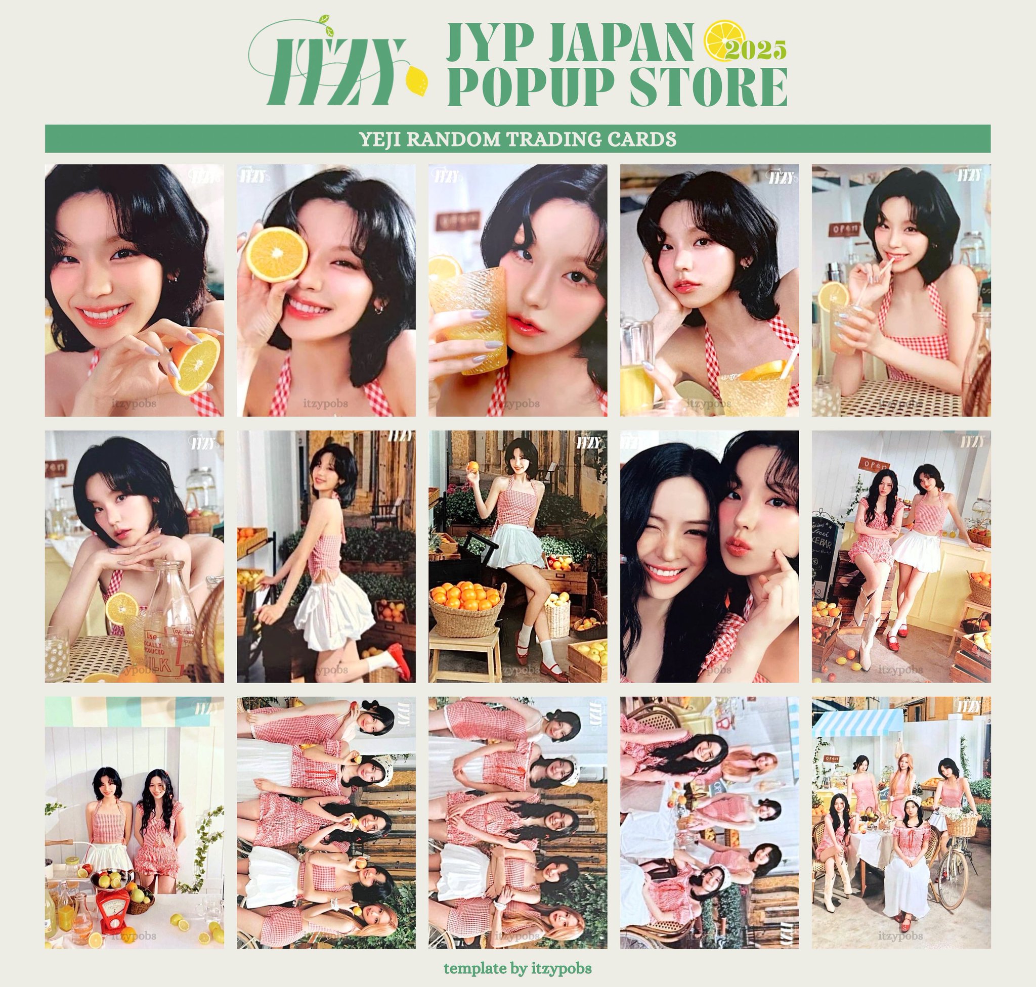 ITZY YEJI ポップアップ　買い上げ　限定　トレカ 𓍢ִ໋🫀있지 pobs ! on X: 
