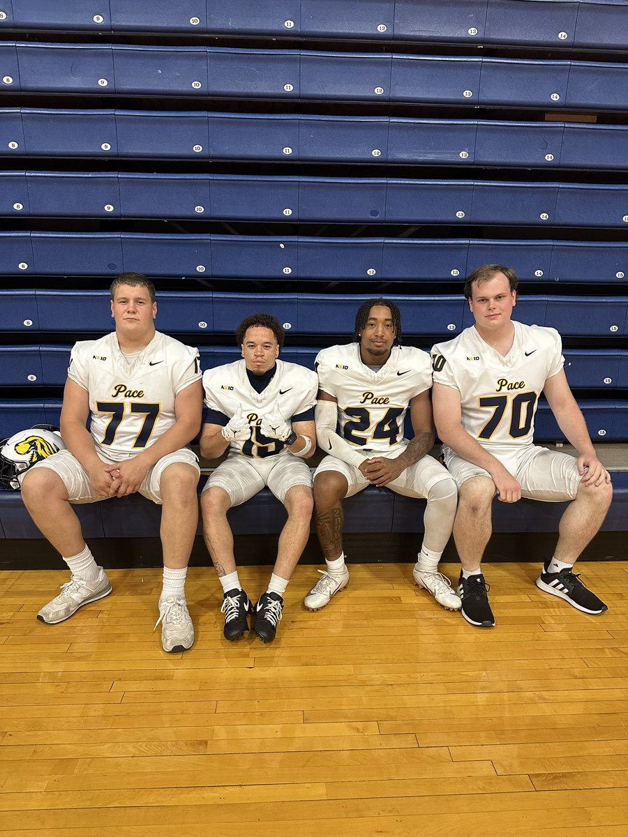 From Spartans to Setters…
Pace University 2025 Pre-Season Camp
(l-r) Collin Billups ‘24, Mikey Tales ‘23, Joe Fleming ‘24, Colin Papp ‘24
💪🏈🔥
<a href="/GetGtFit/">Grind Time Fitness</a> <a href="/UnitasCaritas/">Unitas Caritas Foundation</a> <a href="/ImmaculataHSNJ/">Immaculata High School Athletic Department</a> <a href="/PaceUFootball/">PaceUFootball</a> <a href="/CoachChadWalker/">Chad Walker</a>