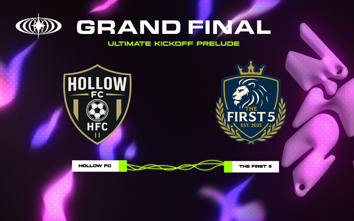 🔥IT'S FINALS TIME🔥

After an intense journey through the BO5 battles, 
it's time for the showdown !  

Hollow FC VS THE FIRST 5

Two elite teams. One last fight. 🫵
 
Who will win the UKO prelude and 250€ cashprize ?🏆

🔗twitch.tv/ukofr

🎨<a href="/Foxisse/">Foxisse</a>