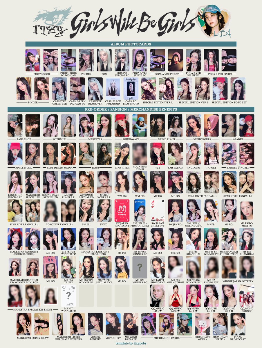 ITZY まとめ売り バラ売り⭕️ ITZY まとめ売り バラ売り⭕️