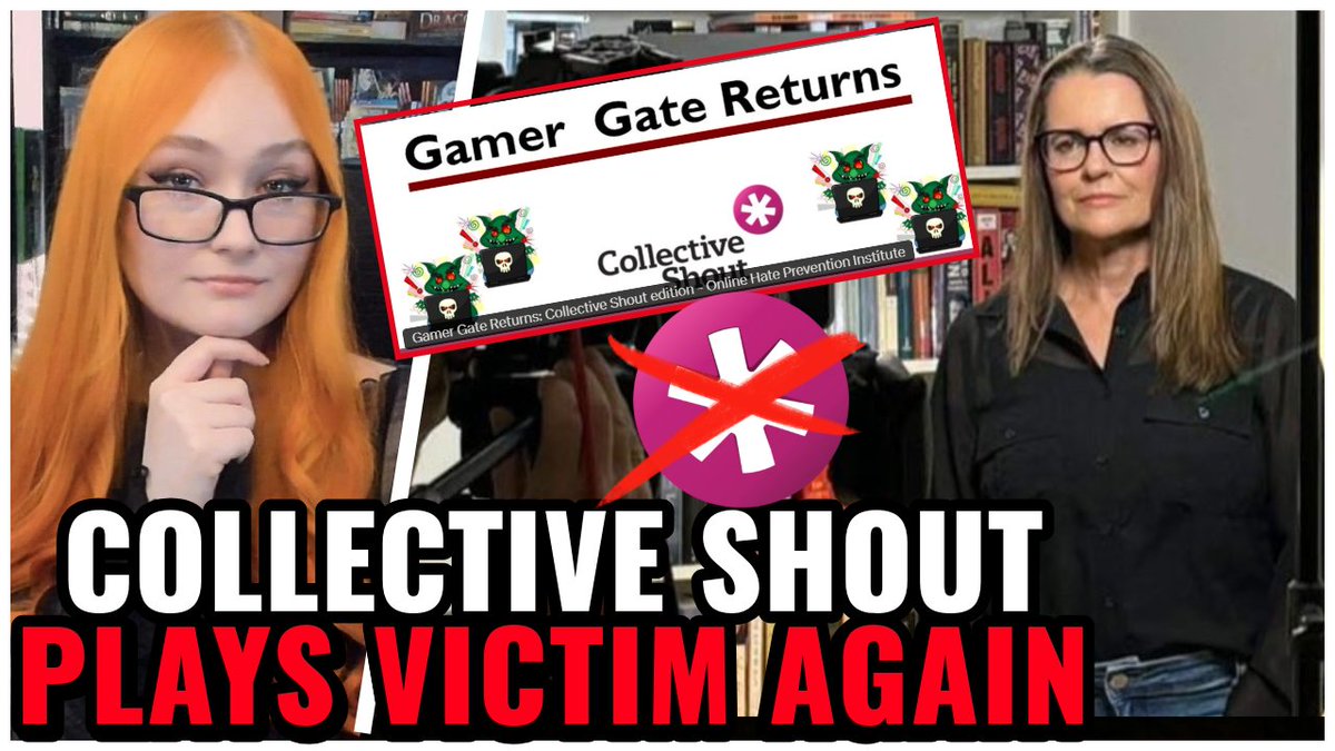 Vara_Dark's tweet photo. Collective Shout Is UPSET Gamers Are Calling Out Their Censorship Celebrations, Says "GamerGate Returns" https://t.co/LOCL8nnC2p https://t.co/Z61lSUCq72