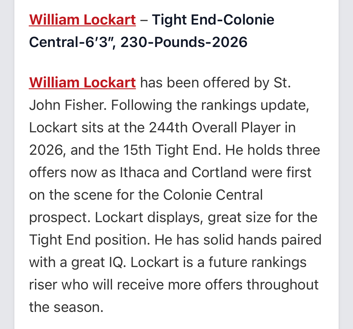 Will Lockart tweet media