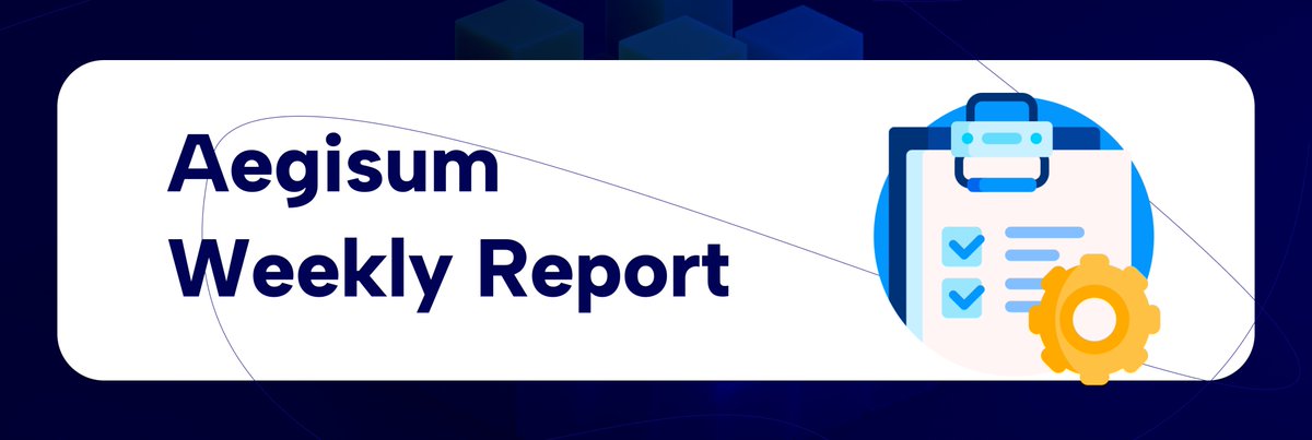 Aegisum Weekly Report – Aug 10
Here’s what’s happening in the ecosystem:

1. In Development
- Testnet underway to strengthen ecosystem resilience
- Core wallet update in progress: includes improved difficulty adjustment algorithm + minor enhancements
- Multi-chain wallet in early