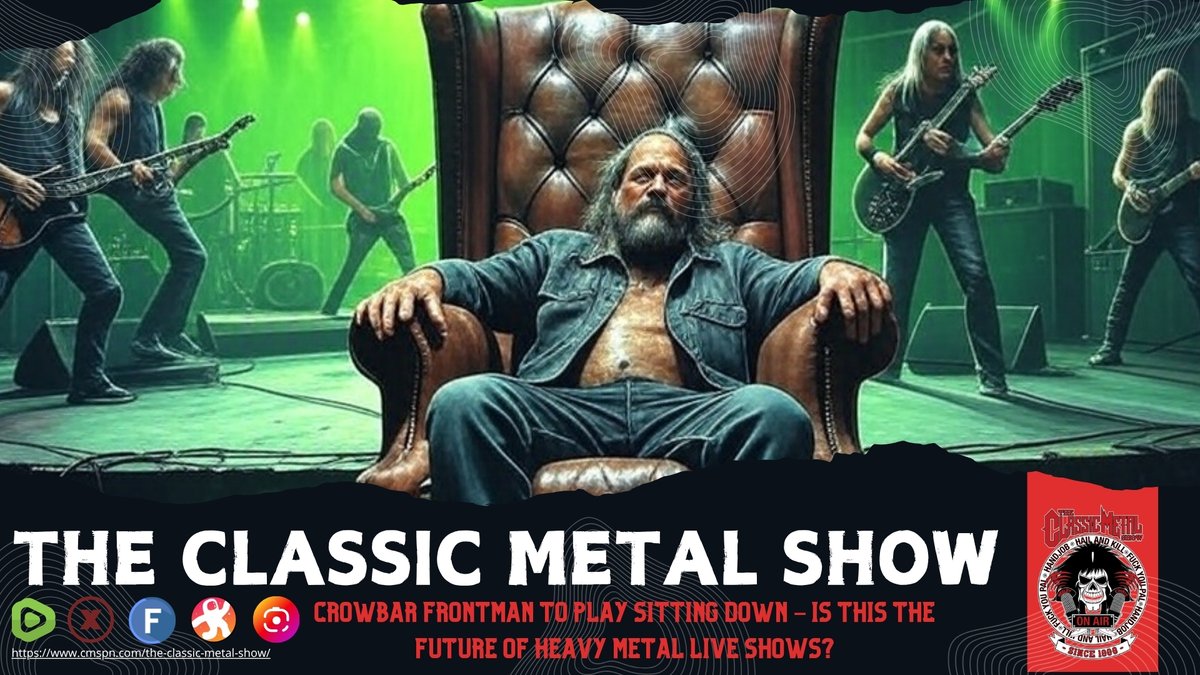 Crowbar’s Frontman Sits Down for the Tour – Is This the New Normal?

rumble.com/v6xeojc-crowba…