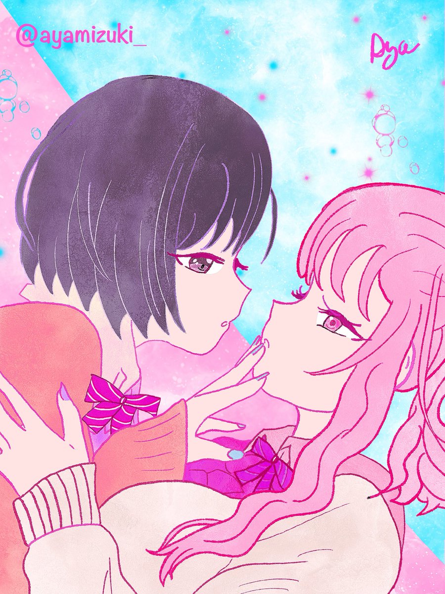 #mzenweek2025 Day7: Free Day 🎀🎨 from 2023
#prsk_FA #みずえな #mizuena #暁山瑞希 #東雲絵名