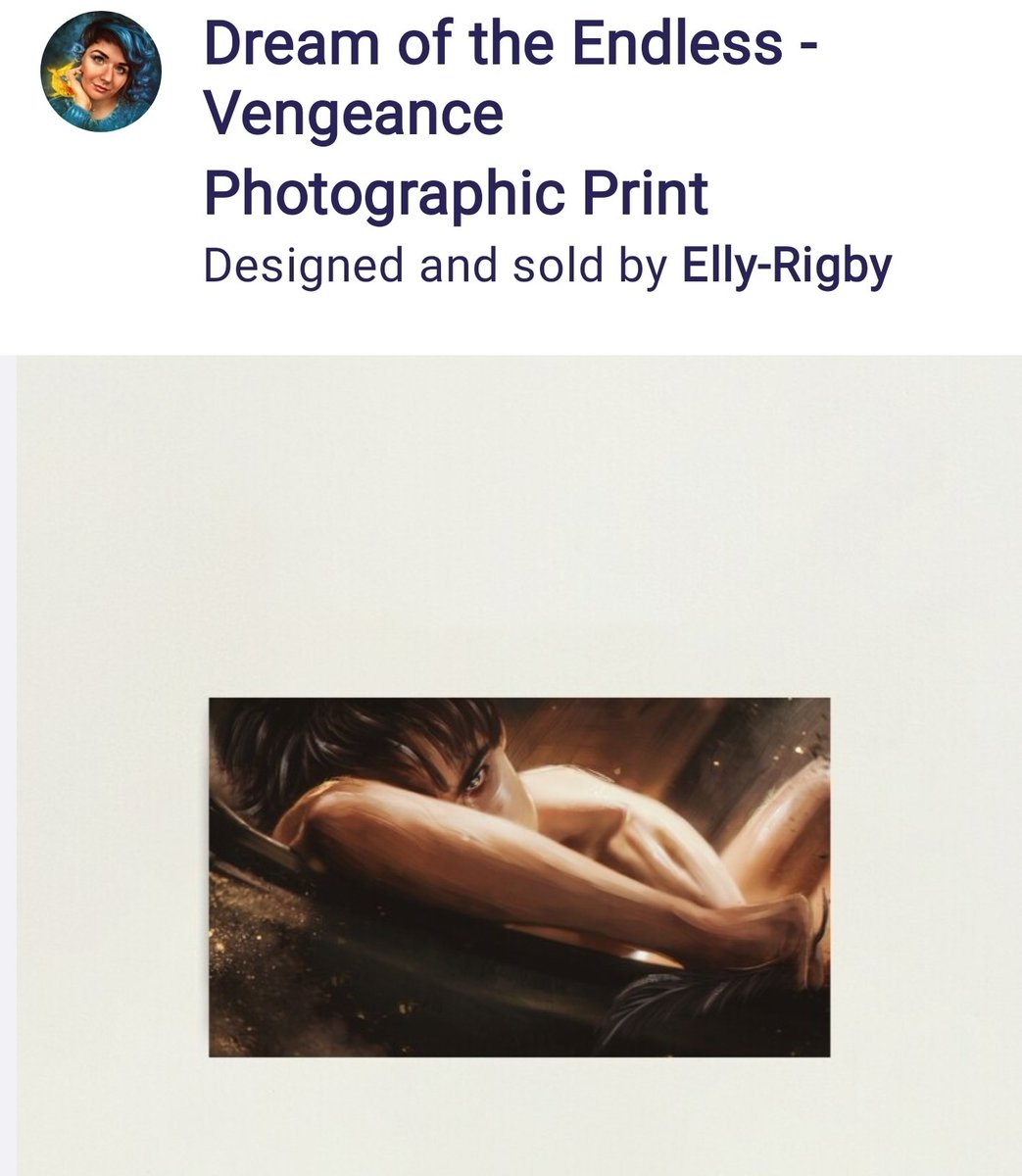 Jules04603468's tweet photo. 7 Days of The 7 Endless...A perfect way to encapsulate the week, just bought this beautiful art peice on Redbubble
🥹🌌⏳️🖤
#EndlessWeek #TheSandman #DreamOfTheEndless #EllyRigby https://t.co/7W8xef4F8B