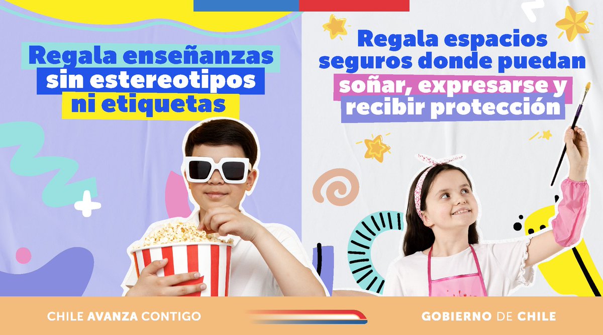 ✨En el #DíaDeLaNiñez, relevamos la importancia de crecer en un ambiente de igualdad y libre de estereotipos y discriminación 🪁