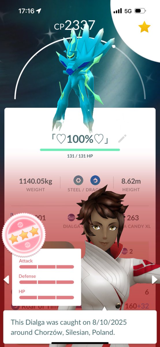 txsvja's tweet photo. ✨raid day results✨
shundo dialga with roar of time on the first raid, peak luck🥹🥰 https://t.co/DEaLOYs6Ld