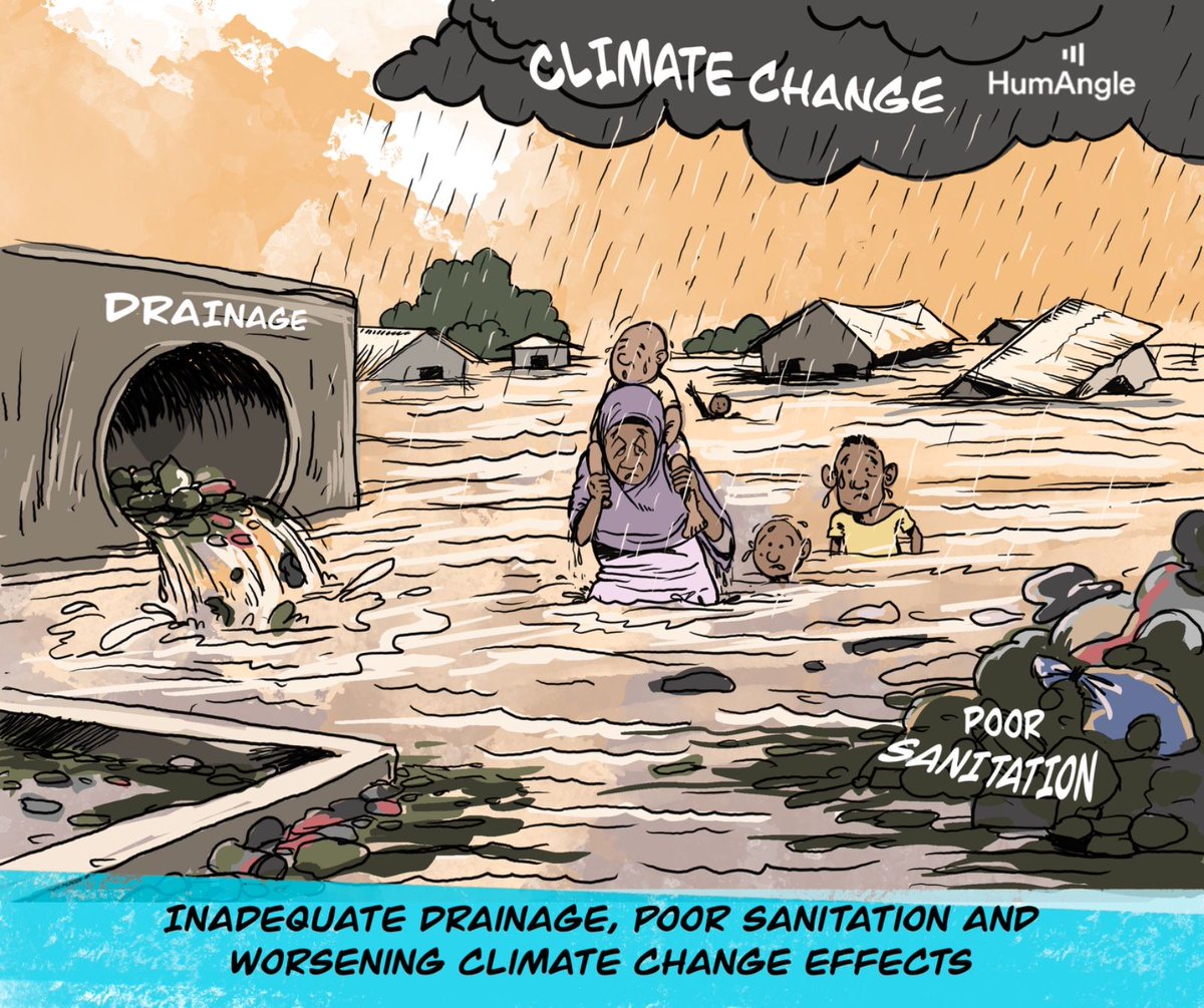 HumAngle_'s tweet photo. HumAngle cartoon of the week by Akila Jibrin.
Inspiration: https://t.co/HsKq4bjidQ
#HumAngleCartoon #Climatechange #Flood https://t.co/znQOxTJUBP