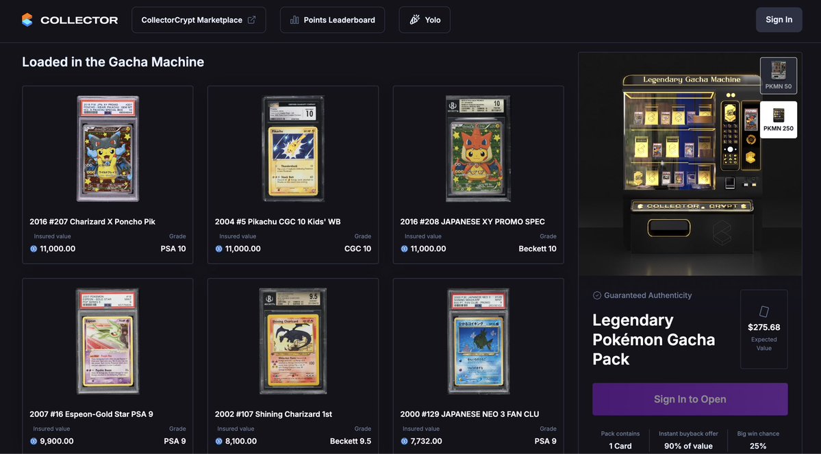 Simon (@sjdedic) on Twitter photo Attention - read to the end for alpha 👀
I haven’t talked about them much before, but it’s time for an appreciation post for one of our portfolio companies that’s been absolutely killing it lately:
<a href="/Collector_Crypt/">Collector Crypt</a>
We all know trenchers and crypto natives don’t just love Attention - read to the end for alpha 👀
I haven’t talked about them much before, but it’s time for an appreciation post for one of our portfolio companies that’s been absolutely killing it lately:
<a href="/Collector_Crypt/">Collector Crypt</a>
We all know trenchers and crypto natives don’t just love