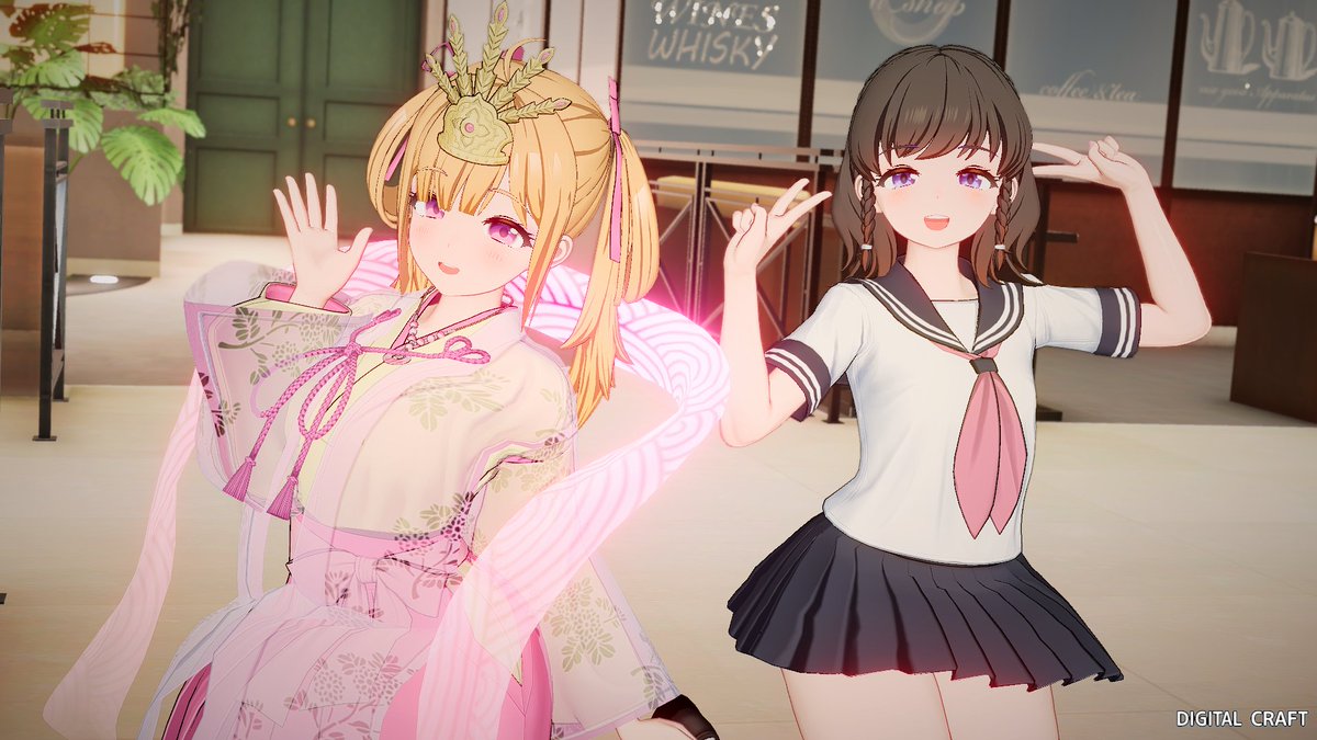 ニャッキーさんの #うちの子色違い タグに
参加させていただきます🙇
奇稲田姫（クシナダヒメ）↔日暮 由乃
キャラまで変わってますが色違いです😤
日本神話シリーズで作った子は、みんな色違いですｗ
（…もうオリキャラ思いつかない）
#サマすく　#ILLGAMES