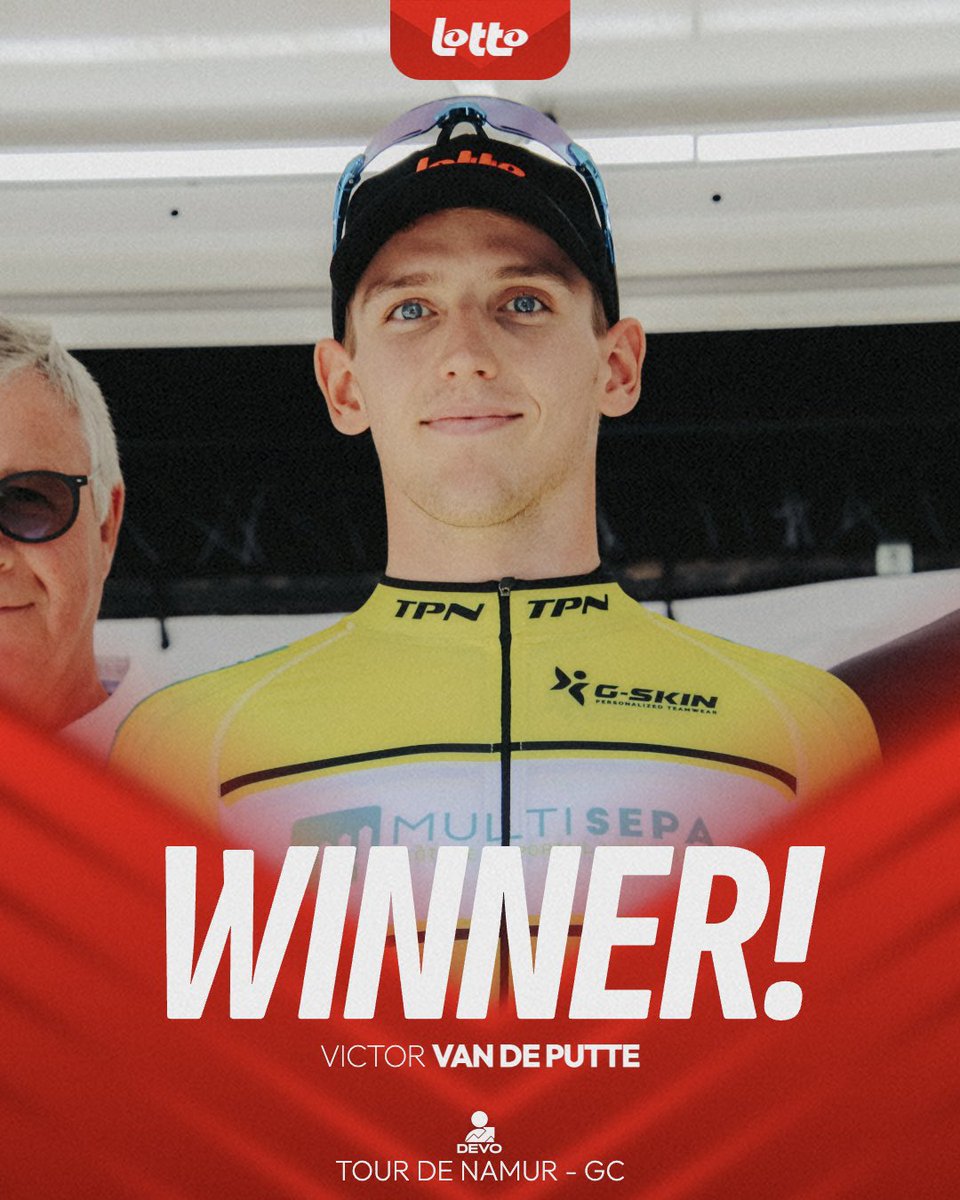 Ending four incredible days of racing with Victor Van de Putte winning the overall classification in Tour de Namur! 👏🏼🏆