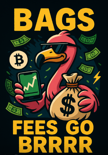 What kind of nuke is Bags about to drop… 💣

Not only did they obliterate BONK in volume with tons of bundles using a dead simple idea — before launch, you choose which Twitter account gets the fees from your meme.

Degens create a meme → pick the creator’s wallet → they RT it