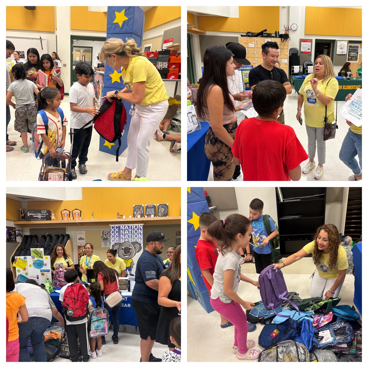 We loved seeing all our Koalas at the Back to School event <a href="/NISDHolmes/">NISD Holmes</a>! This is such a great school community event to support our students and families! Thanks to <a href="/NISDHolmes/">NISD Holmes</a>, family engagement and CIS for all their hard work! 
#Unstoppable💪
<a href="/NISDCarlosCoon/">Carlos Coon Elementary</a>🐨
<a href="/eDeLeon_Garcia/">Evelyn DeLeon-Garcia</a> 💙