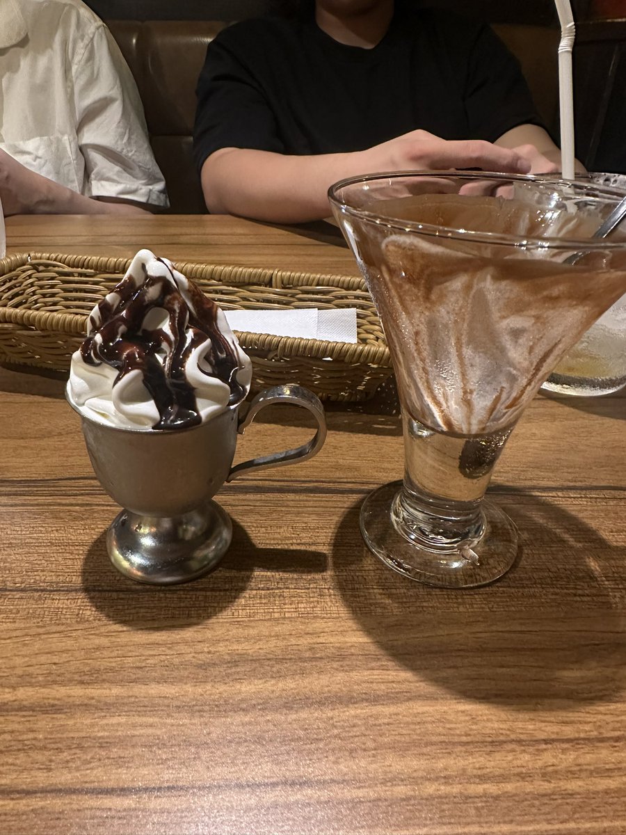パフェからパフェが出てきた🍨