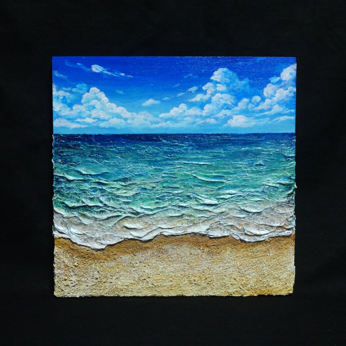 ◆絵画◆「白崎海岸」河井達海氏作　真作/油彩画/風景画/静物画/油絵/海景画/額 アートHR on X: 