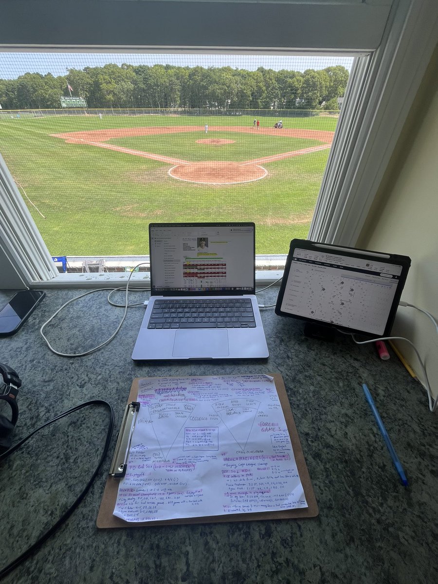 Adam Beck (@adamcbeck18) on Twitter photo Saturday night has turned into Sunday morning as Game 2 of the East Divisional Finals set to restart at noon.
Come hang with <a href="/BurgessLuke03/">Luke Burgess</a>, <a href="/adub_sports/">Anna Watson</a> and me on Cape League TV as <a href="/YD_RedSox/">Y-D Red Sox</a> and <a href="/HarwichMariners/">Harwich Mariners</a> play into the 13th inning!
📺: capeleaguetv.com Saturday night has turned into Sunday morning as Game 2 of the East Divisional Finals set to restart at noon.
Come hang with <a href="/BurgessLuke03/">Luke Burgess</a>, <a href="/adub_sports/">Anna Watson</a> and me on Cape League TV as <a href="/YD_RedSox/">Y-D Red Sox</a> and <a href="/HarwichMariners/">Harwich Mariners</a> play into the 13th inning!
📺: capeleaguetv.com