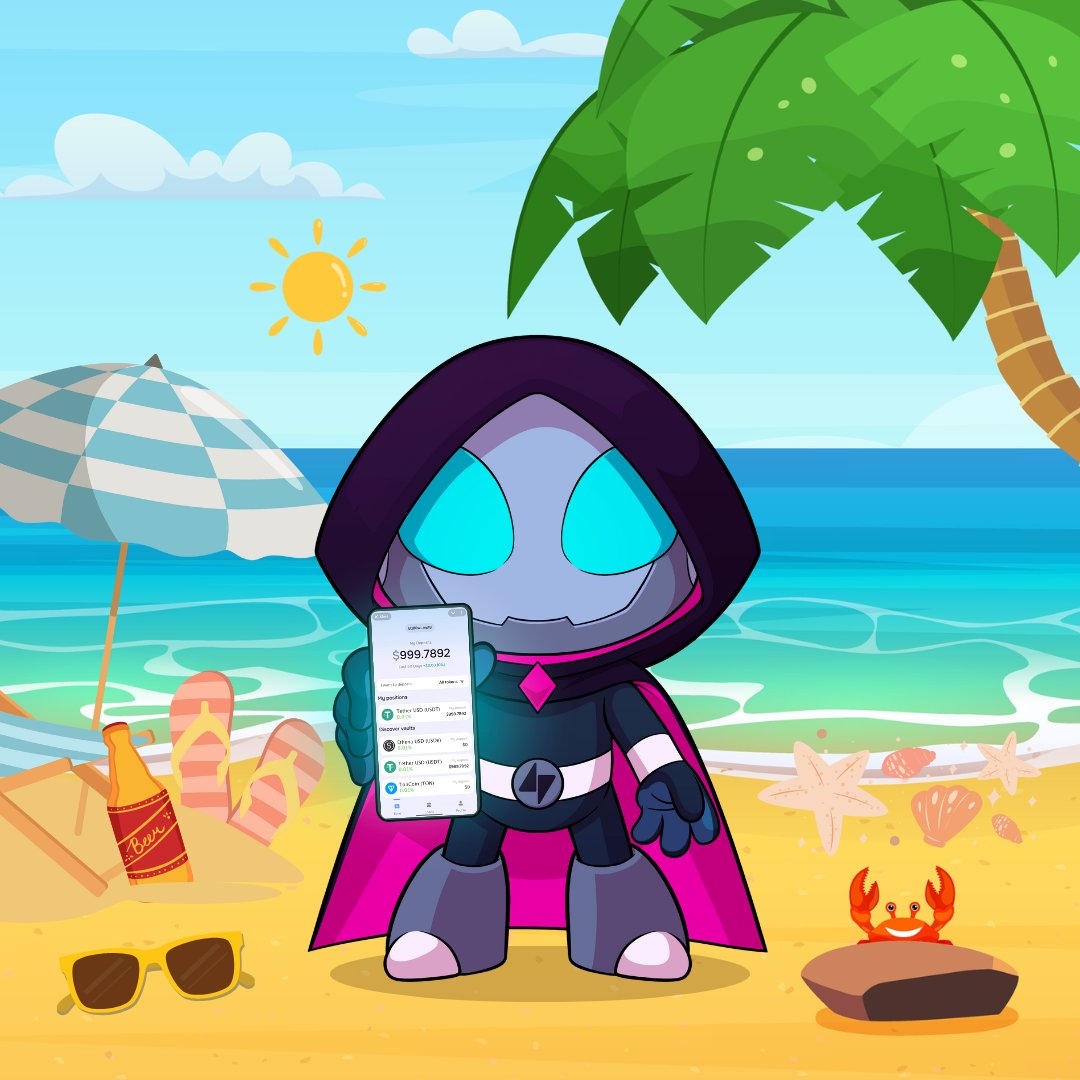 TacBuild's tweet photo. Sunscreen applied.
Sipping chilled beer.
Earning yields.

DeFi Summer on Telegram is looking good here.🫰 https://t.co/ciB0LFB2XM