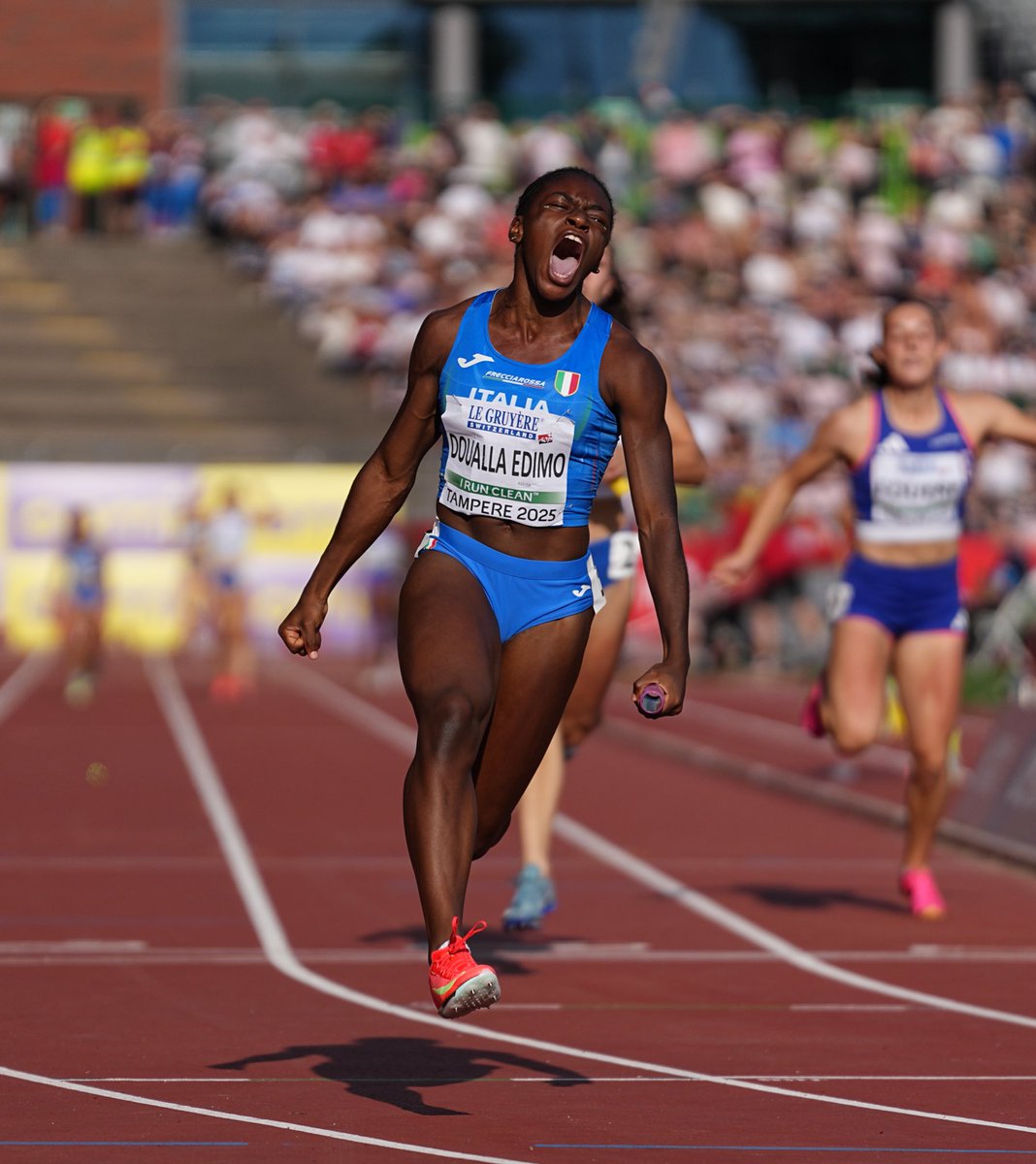 Can you handle this? 🥵

Kelly Doualla 🇮🇹 is a double European U20 champion at the age of 15! 🔥 

#Tampere2025