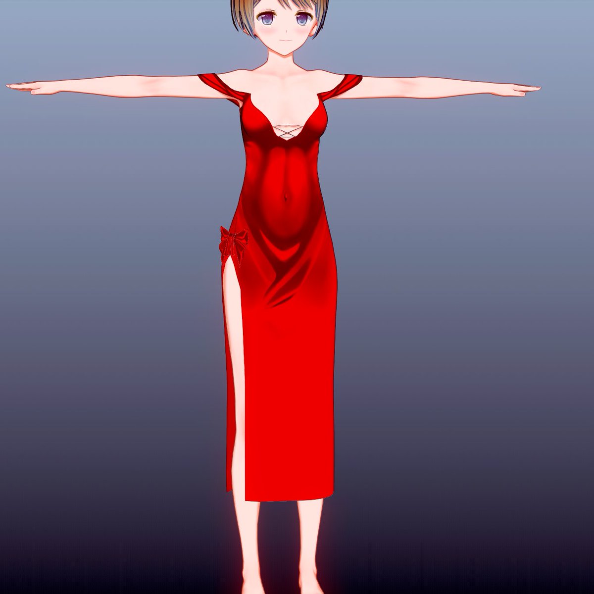 Rokioto's tweet photo. Koikatsu outfit mod commission with half state option done!
Textures by @star_lighXIII 
Model by @Blitz_3D 
Rig/revision/half state model/modding by @Rokioto https://t.co/zaWZoU5lRq