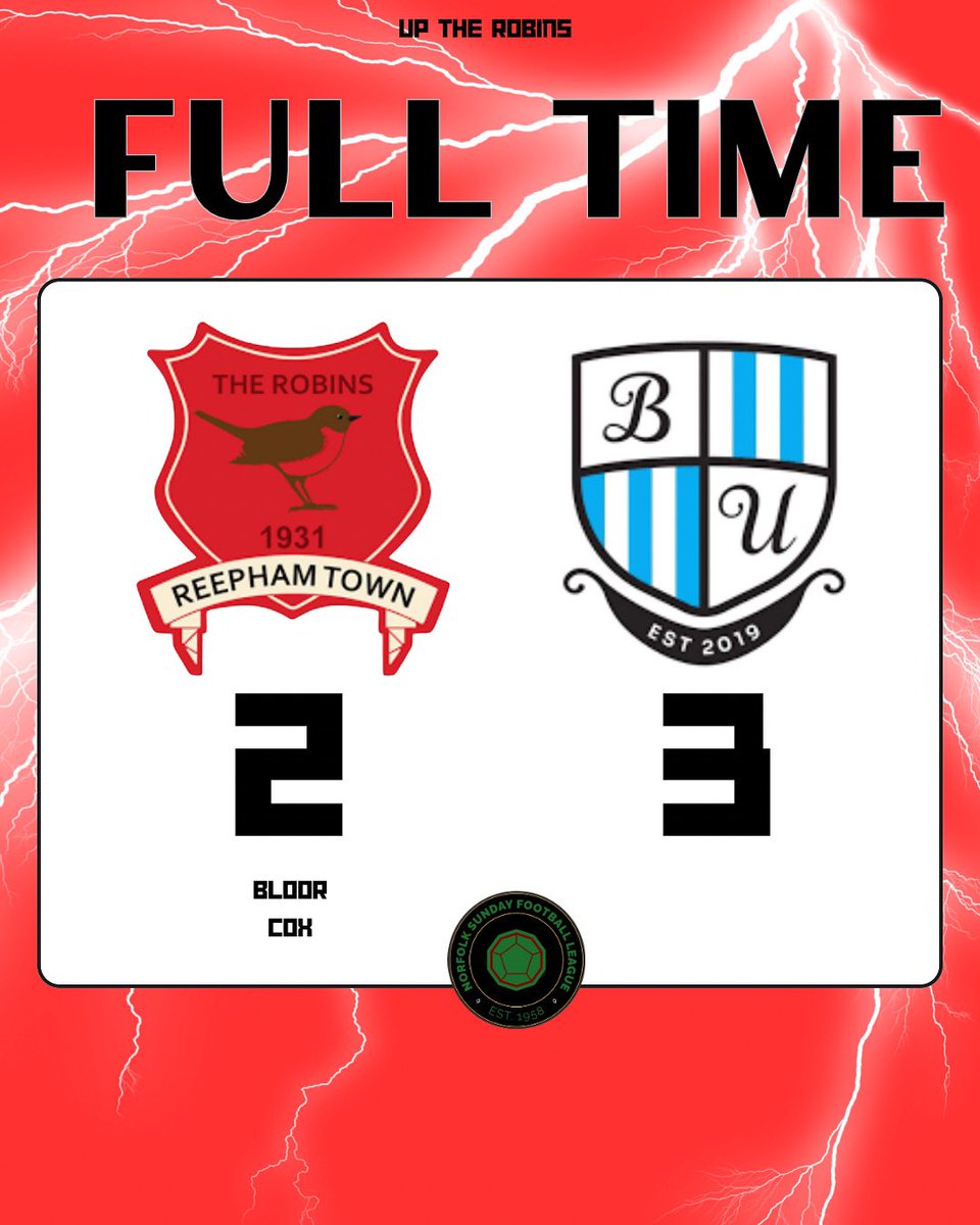 Reepham Town FC (Sunday) tweet media