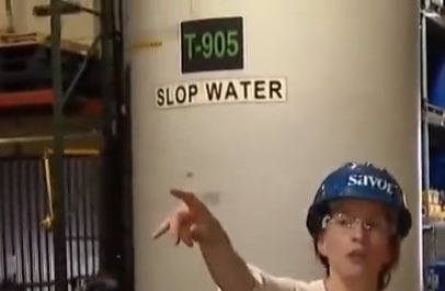 What if we kissed at the slop water tank?