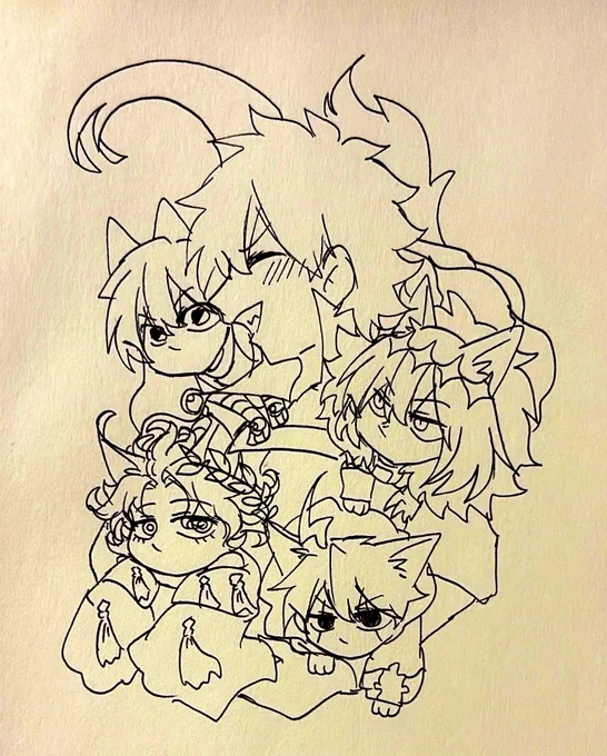 落描き