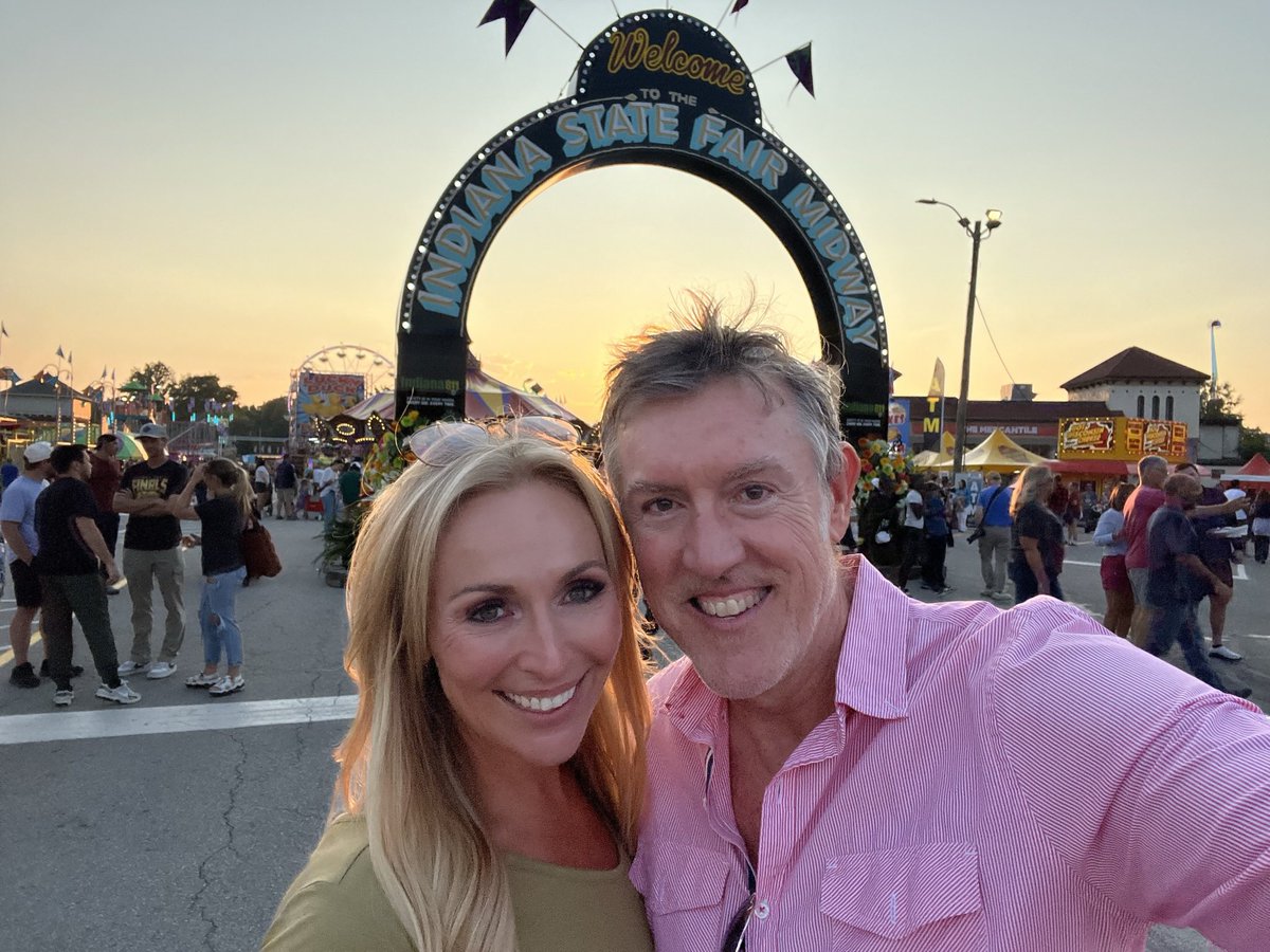 Not pictured… steak tips, elephant ear, vanilla custard, pulled pork mac n cheese, and elephant ear. #StateFair