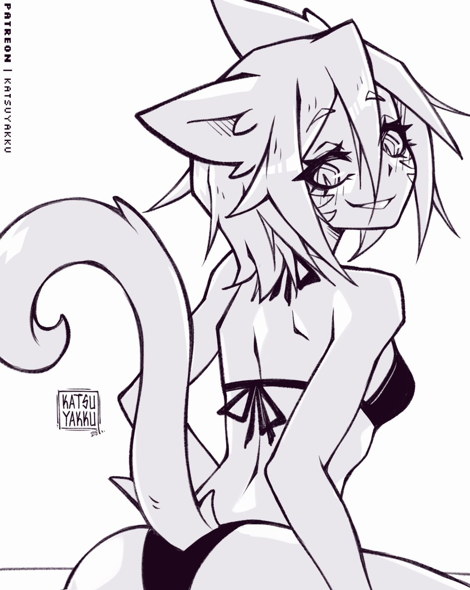 Katsuyakku_'s tweet photo. cute miqo alert!!!! https://t.co/HD2bOA2agT