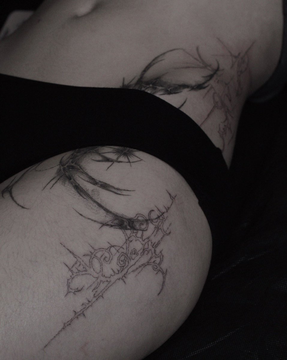 //fresh sigilism tattoos i’ve done recently