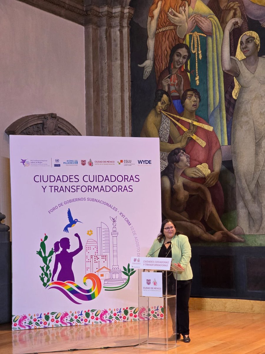 🔴¡Súmate a la transmisión! 
AHORA <a href="/ClaraBrugadaM/">Clara Brugada Molina</a>, Jefa de Gobierno de la Ciudad de México <a href="/GobCDMX/">Gobierno de la Ciudad de México</a>; <a href="/CitlaHM/">Citlalli Hernández Mora</a>, Secretaria <a href="/mujeresgobmx/">Secretaría de las Mujeres</a>; Enrique Ochoa <a href="/OCHOA_MX_UN/">ENRIQUE OCHOA</a>,  Subsecretario de Asuntos Multilaterales y Derechos Humanos de la <a href="/SRE_mx/">Relaciones Exteriores</a>; @mnvonumujeres, Directora Regional