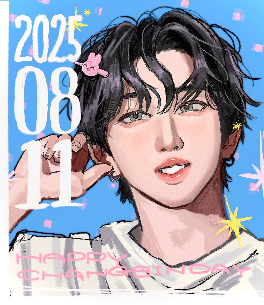 🩵#HappyChangbinDay
🩷#창빈생일_상태는_ULTRA
🩵#ChangbinOurSeolarSystem