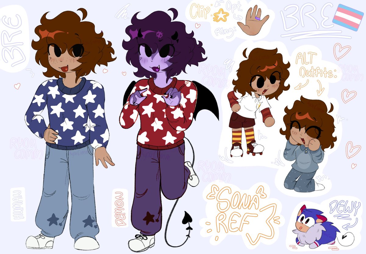 br3n1ty's tweet photo. hey, i’m bre!!
i’m 16 years old as of now, 
i use he/they pronouns, and i have been trans for 3 years!!
i love sun and moon from fnaf and sebastian solace from pressure!!
i’m also a furry, and suffer really bad social anxiety, so dont be afraid to talk to me!! https://t.co/d9MEtZYqv8