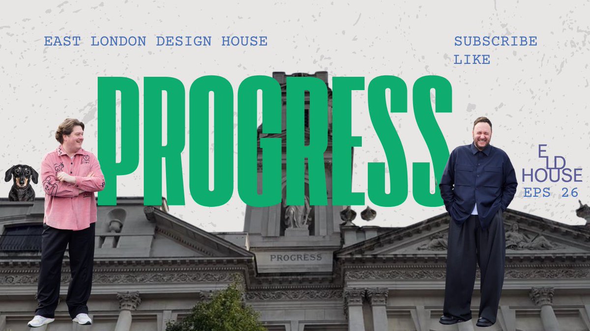 New YouTube  episode is live! youtu.be/ObPoeYXQPeI?si… #eastlondondesignhouse