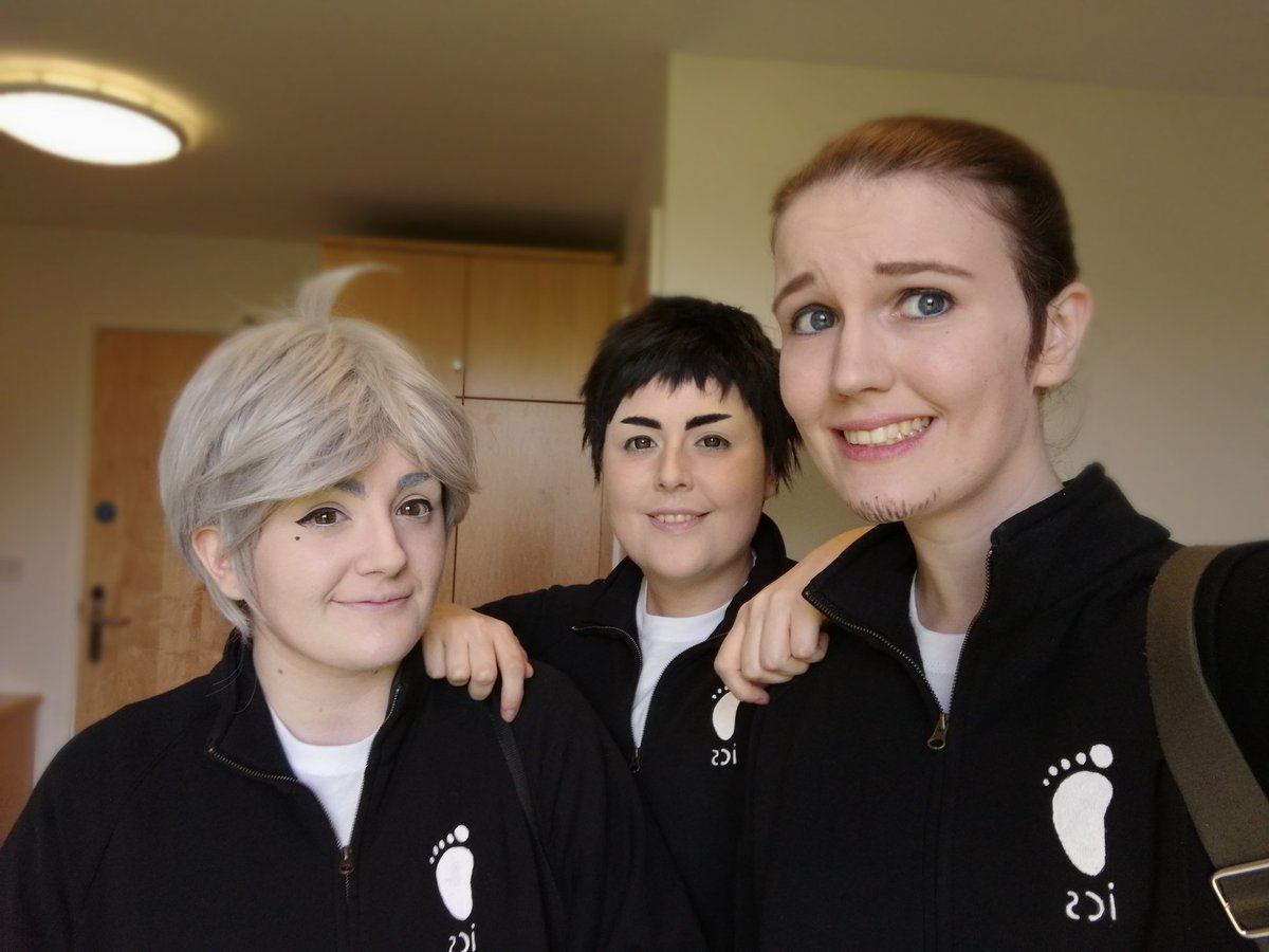 mirobug's tweet image. my phone just showed me these ancient memories from aug 2017 😭😭 @pinnku @_greasepaint