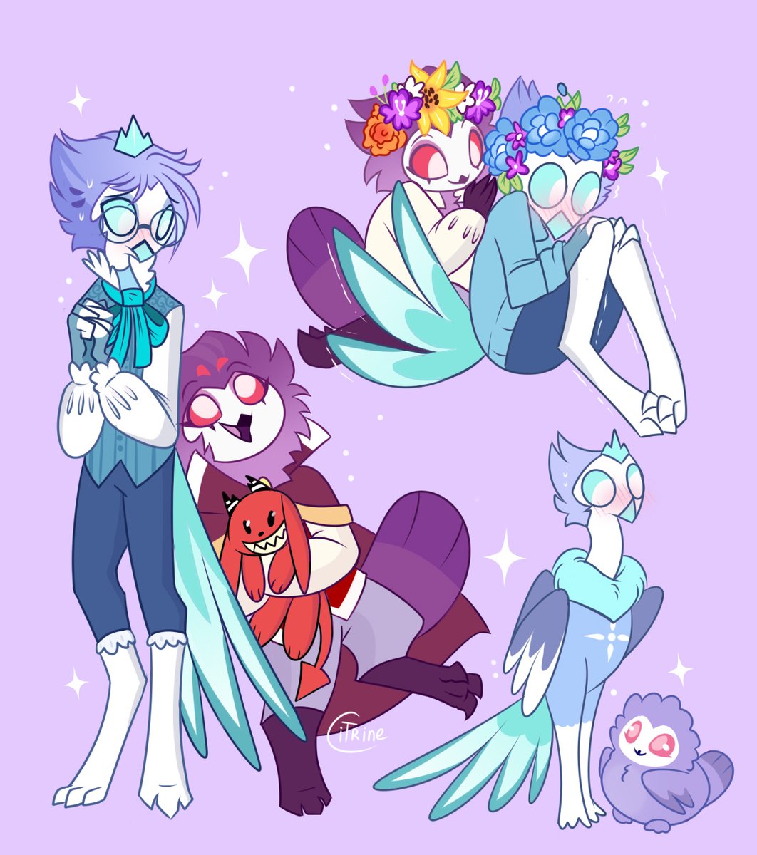 Citrine90's tweet photo. Twig and muffin
#HelluvaBoss #Andrealphus #Stolas https://t.co/pCA2XrNyTR