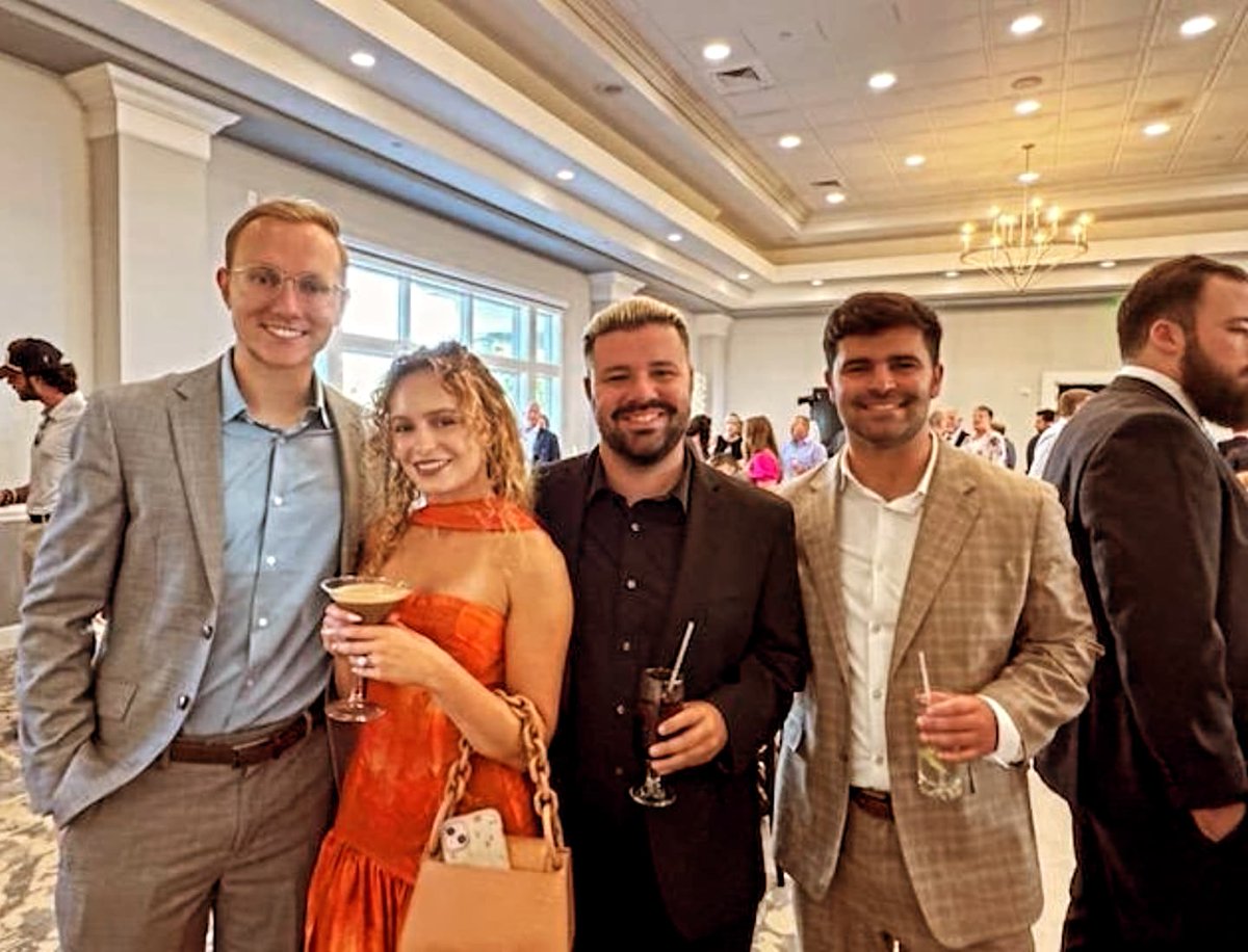 Steve Lawson🍂 (@steve_lawson93) on Twitter photo So sad I had to leave <a href="/theffexpo/">The Fantasy Football Expo</a> early, but weddings wait for no one.
My bf, my brother, and my future sister-in-law
I think we're kinda hot So sad I had to leave <a href="/theffexpo/">The Fantasy Football Expo</a> early, but weddings wait for no one.
My bf, my brother, and my future sister-in-law
I think we're kinda hot