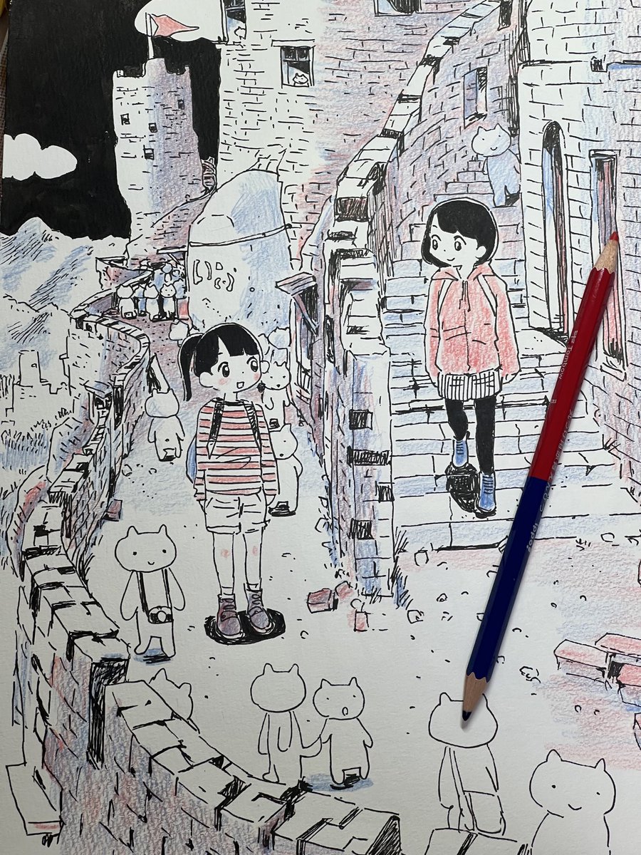 30年程前に描かれたスケブ わいのポンチ絵付き 【公式通販】