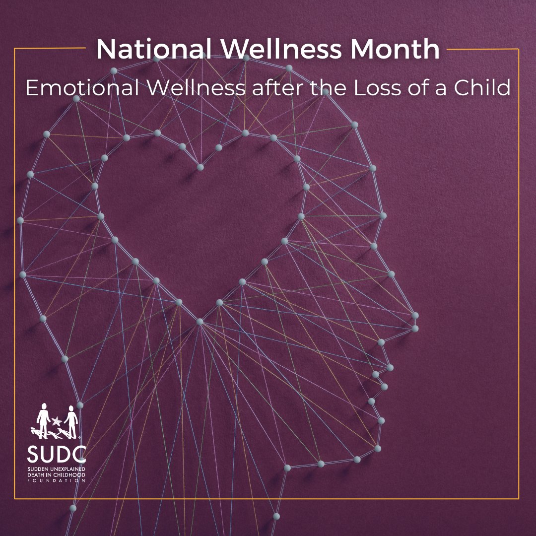 Emotional wellness is possible, even after unimaginable loss of a child. Feeling “okay” doesn’t mean you're forgetting your child.  Part of healing is learning how to carry your grief; not because it shrinks, but because you grow around it.

#NationalWellnessMonth