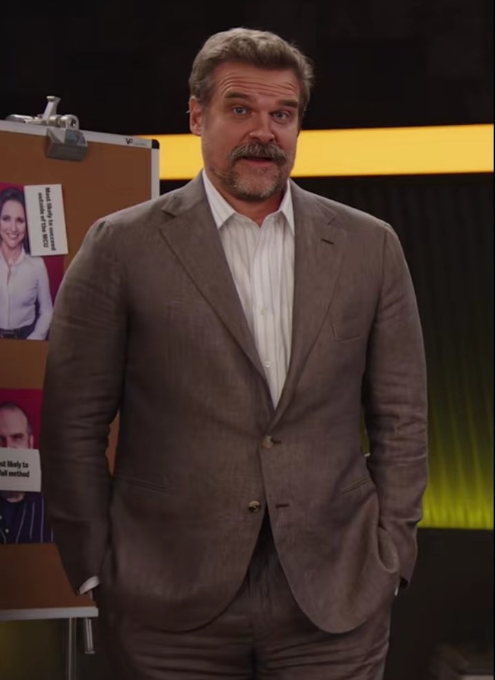 Nah cos why is david so big 😩